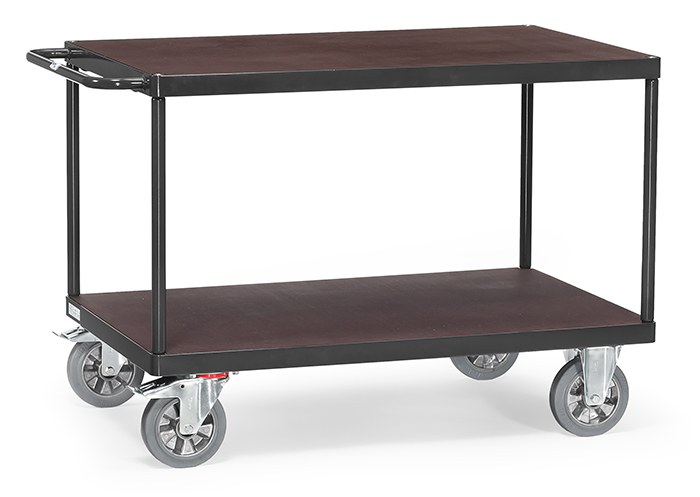 fetra Super-MultiVario-Table top cart GREY-EDITION 12406/7016 - for heavy loads