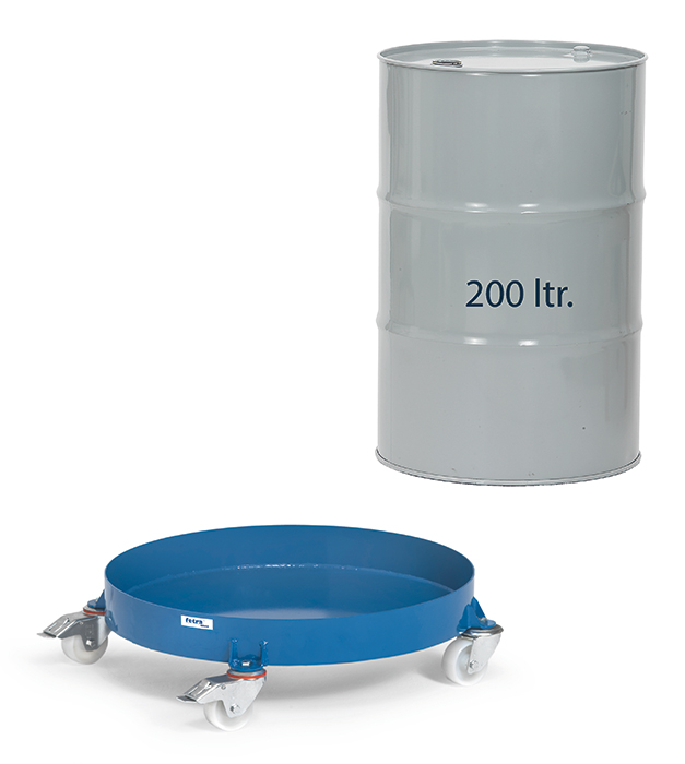 fetra® Fassroller 1361 für 200 Liter Fässer
