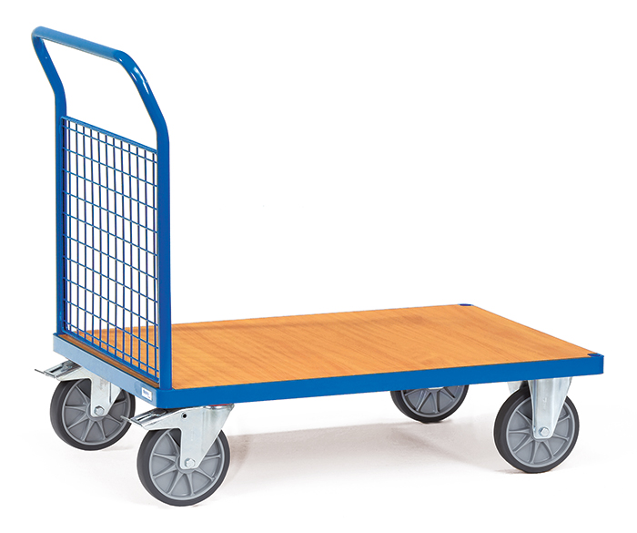fetra® MultiVario Panelled end platform cart 1513