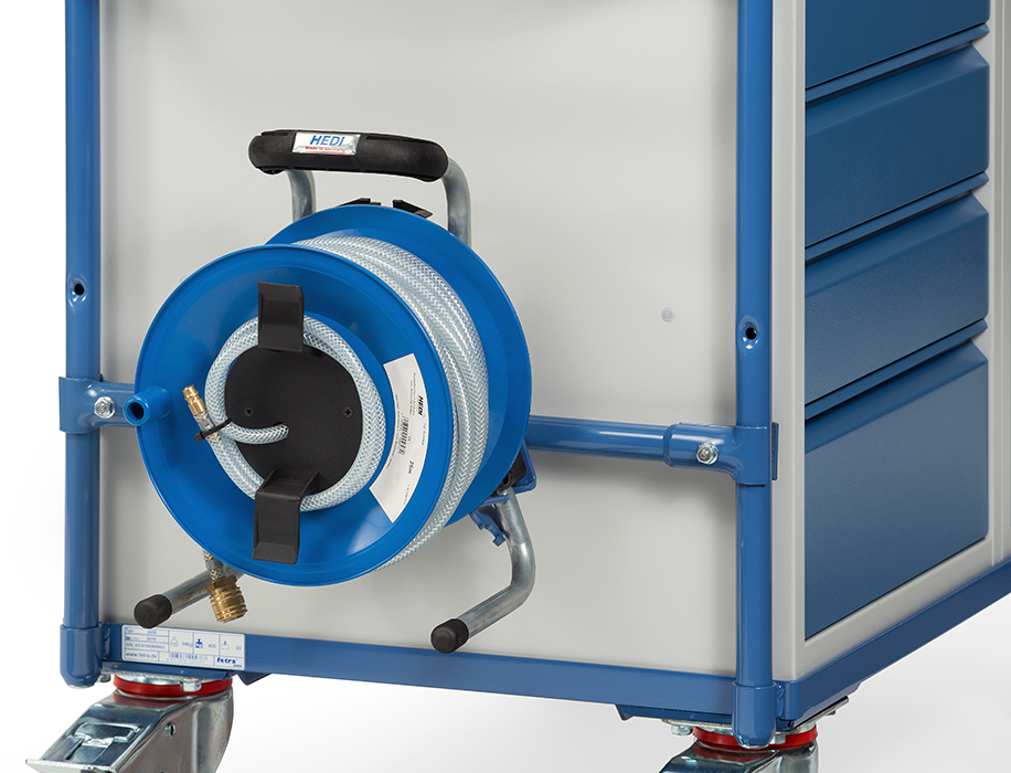 fetra® Drum for compressed air hose 2153/4822 for workshop carts