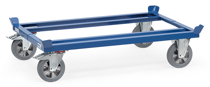 fetra® Pallet dolly 22809 suitable for 800 x 600 mm
