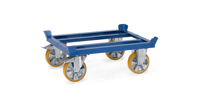 fetra® Pallet dolly 22849 suitable for 800 x 600 mm