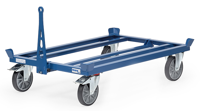 fetra® Shaft and tow hitch 22894 for pallet dollies