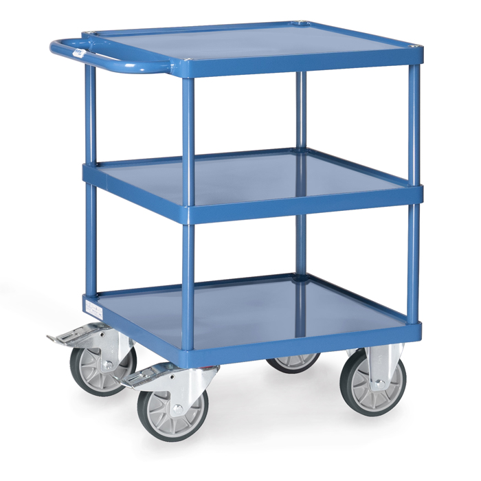 fetra® Table top cart 2416W-squared platform