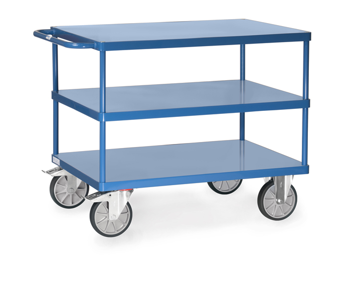 fetra® Table top cart 2420B with 3 shelves