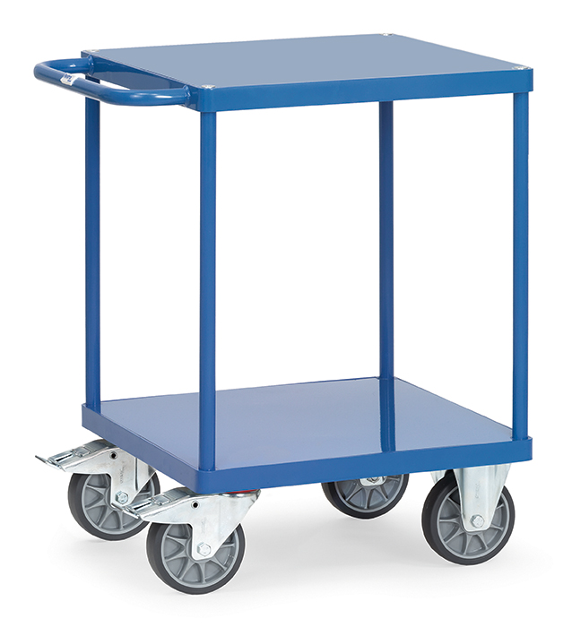fetra® Table top cart 2496B-squared platform