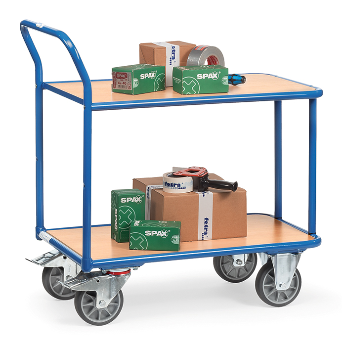 fetra® Table top cart 2602-with 2 shelves