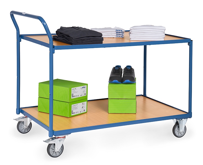 fetra® Table top cart with 2 shelves 2746