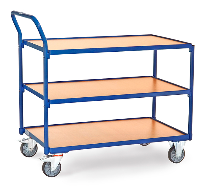 fetra® Table top cart with 3 shelves 2752