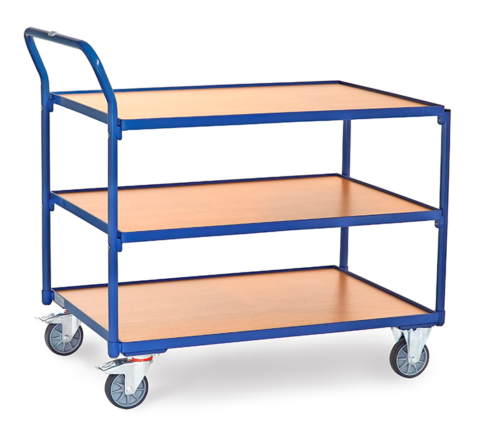 fetra® Table top cart with 3 shelves 2754