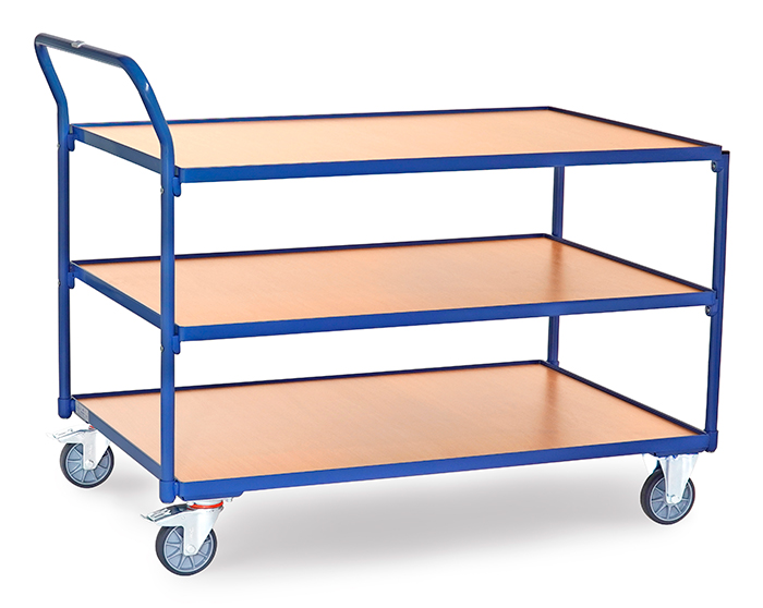 fetra® Table top cart with 3 shelves 2756