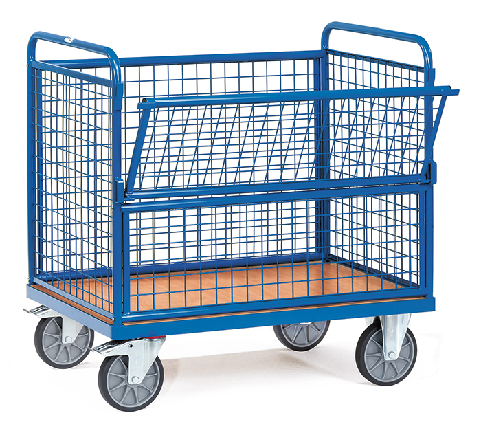 fetra® Wire cage cart 2772