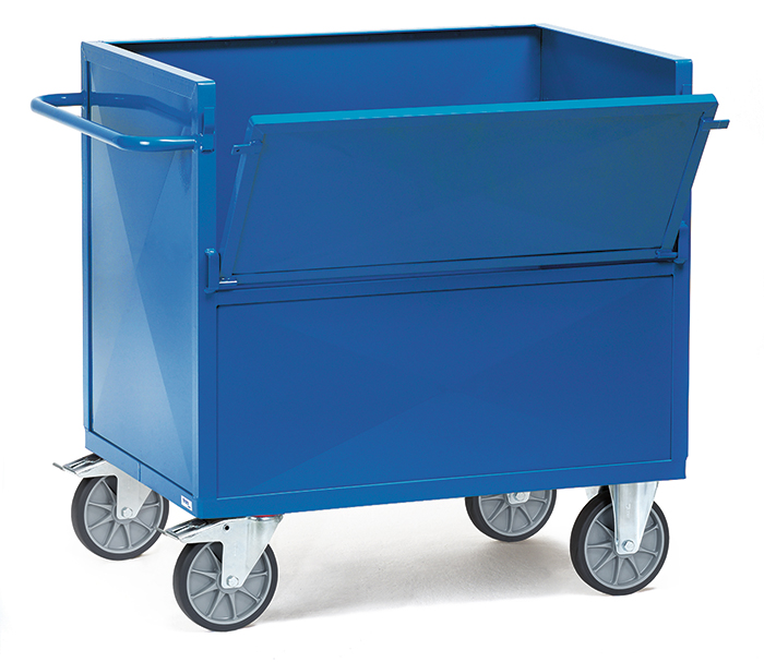 fetra® Sheet steel box cart 2843