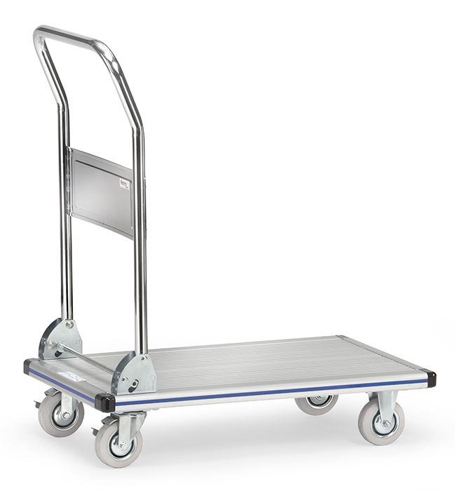 fetra® Aluminium platform trolley / Collapsible cart 3120