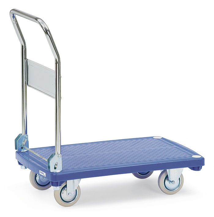 fetra® Plastic platform trolley 3130
