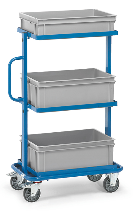 fetra® Storage trolley 32902 with boxes