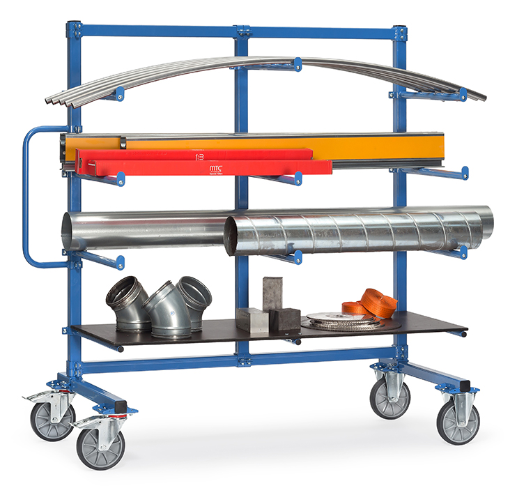 fetra® Trolley with carrier spars 4614-1
