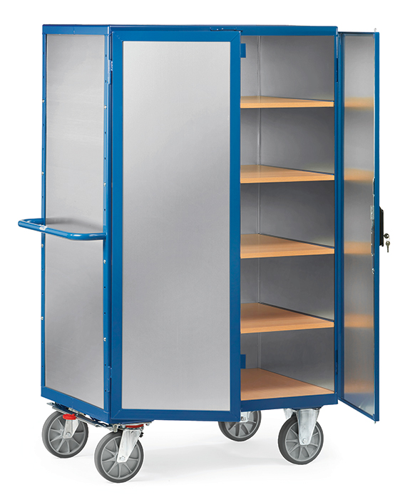 fetra® Box cart with aluminium walls 5592