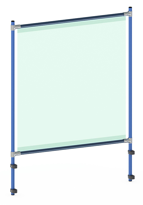 fetra® Infection protection frame / Spitting protection wall 5901
