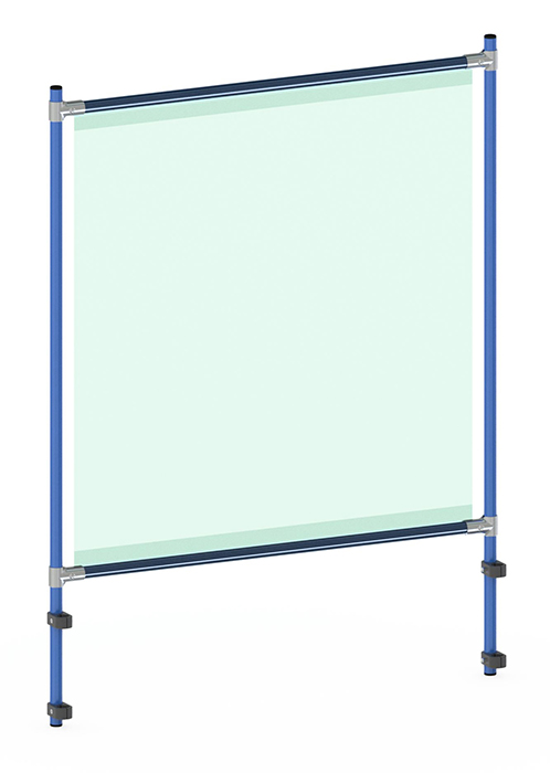 fetra® Infection protection frame / Spitting protection wall 5942