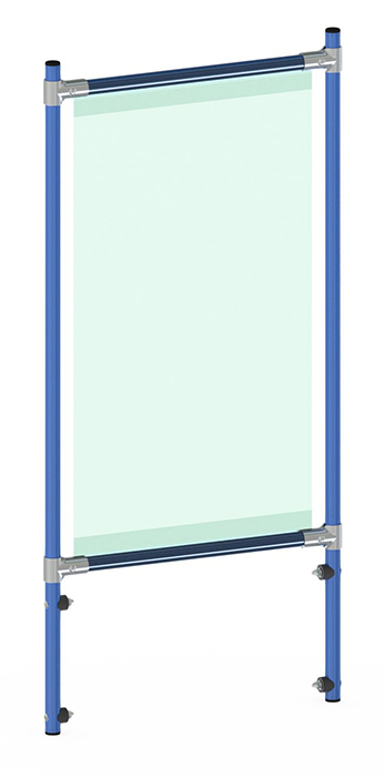 fetra® Infection protection frame / Spitting protection wall 5948