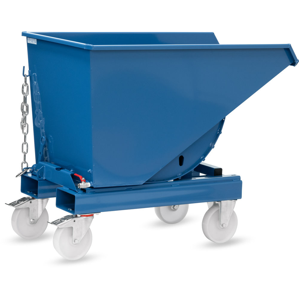 fetra® Selbstkipper mit Ablasshahn und Rollensatz 6030AR