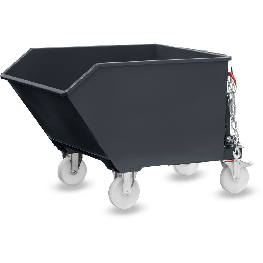 fetra® Kippbehälter mit Rollensatz 6250R-7016