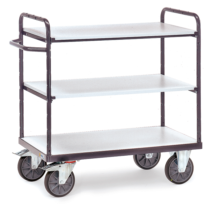 fetra® ESD-Shelved trolley 9100 - electrically conductive