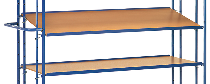 fetra® Inclined detachable shelf E4496ET