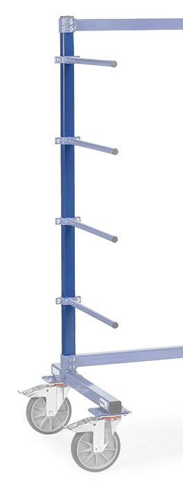 fetra® External post for trollies with carrier spars E4614AP