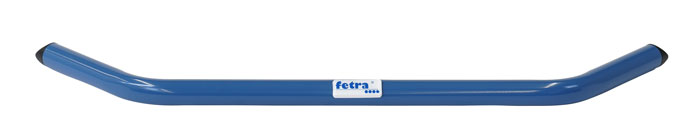 fetra® Push bar 800 mm GREY-EDITION for shelved trolleys and parcel carts