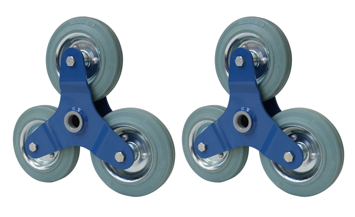 fetra® 3-armed wheel-spiders for trucks for appliances