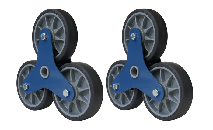 fetra® 3-armed wheel-spiders for steel trucks